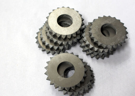 High Wear Resistance YG11 Tungsten Carbide Parts Gear Insert For Stone Cutting