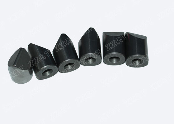Wear Resistance Diameter 20 Tungsten Carbide Chisel Shaped Inserts For Oil & Gas
