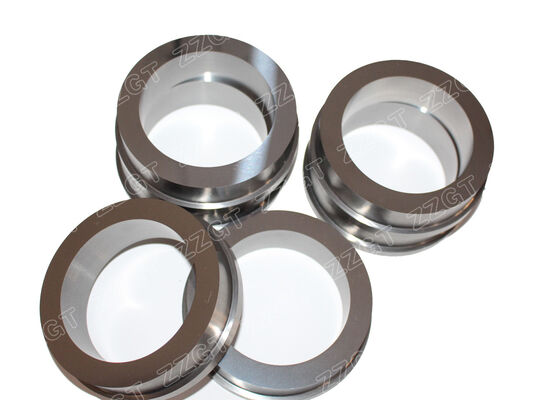 Ground Custom Tungsten Carbide Mechanical Sealing Ring For 24 Hours Service