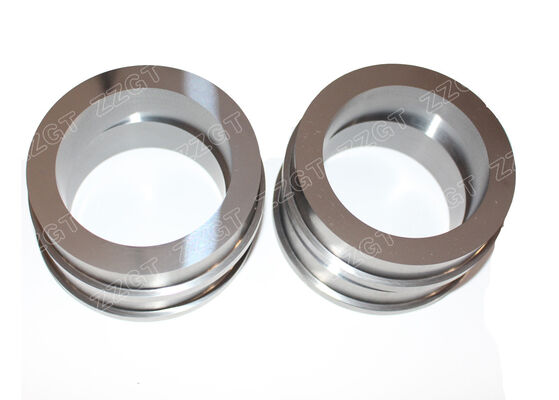 Ground Custom Tungsten Carbide Mechanical Sealing Ring For 24 Hours Service