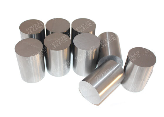 Dia 35x50 Cemented Carbide Cylinder For Pulverizer Tool Parts , Longlife Time