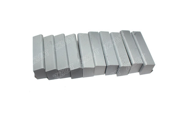 Sandblasted YK25 Carbide Cutting Teeth For Slurry Shield Machine