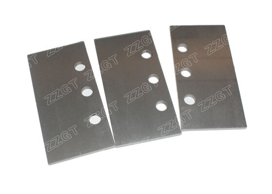 Sandblasted YG11C Tungsten Carbide Knives For Textile Industry