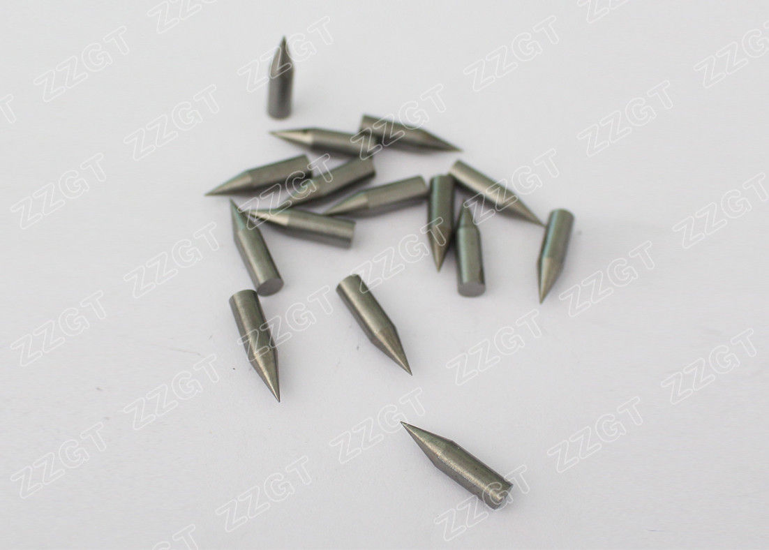 Fine Grain Size Tungsten Steel Pins , Corrosion Resistance Cemented Carbide Needles