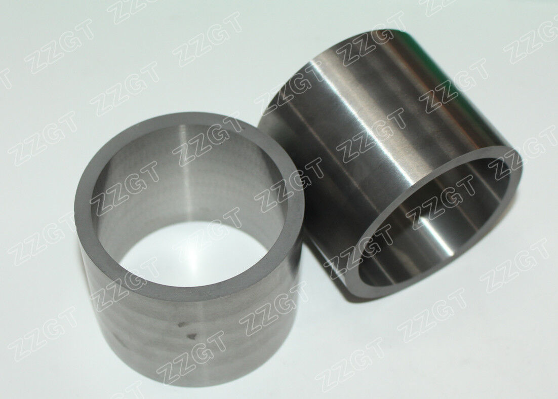 0.8 Surface Finish Custom Tungsten Carbide Hard Metal Bearing Bush For Pump